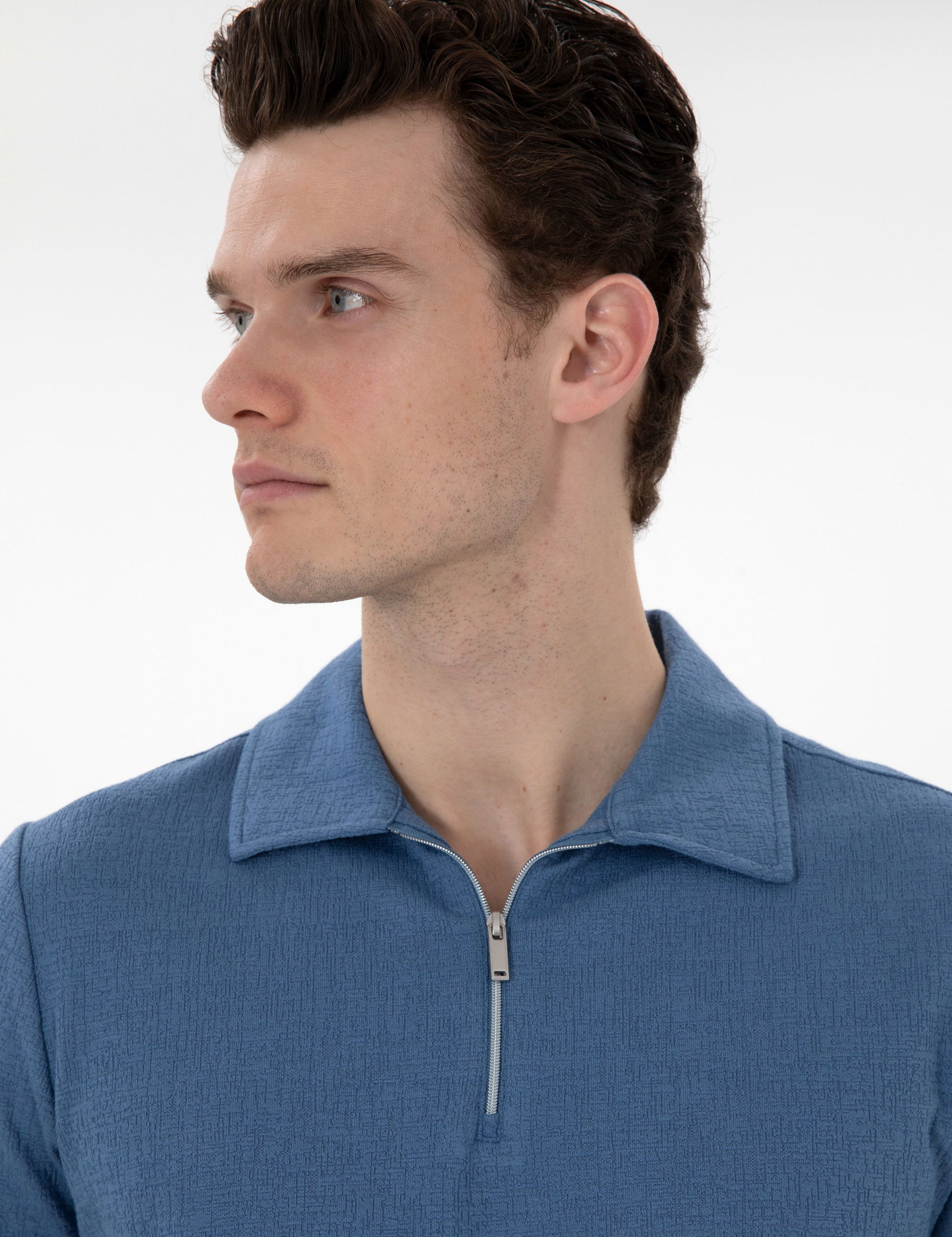 Blue Slim Fit T-Shirt