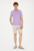 Men's Lilac Basic T-Shirt