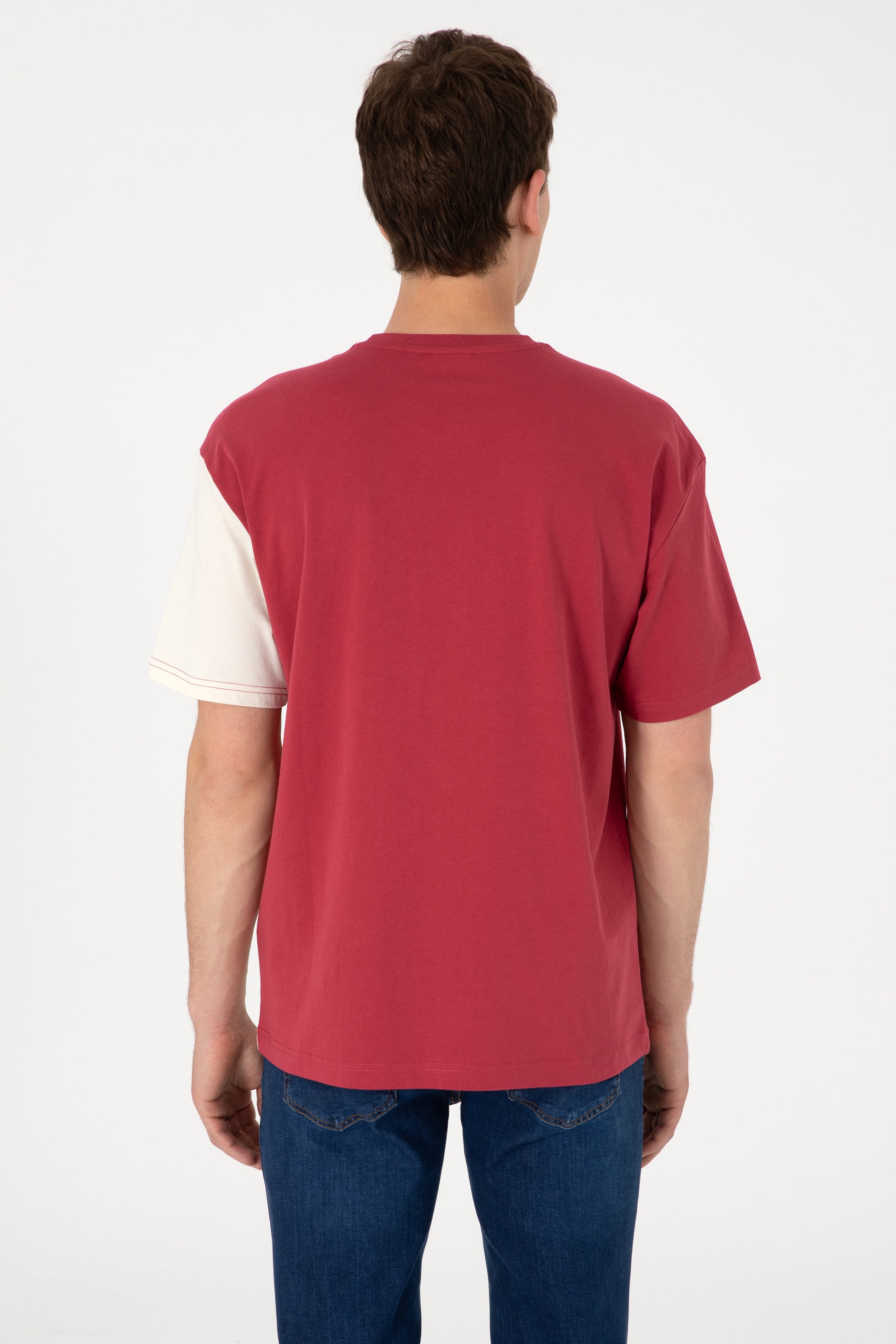 Men's Comfort Fit Crew Neck Cherry T-Shirt