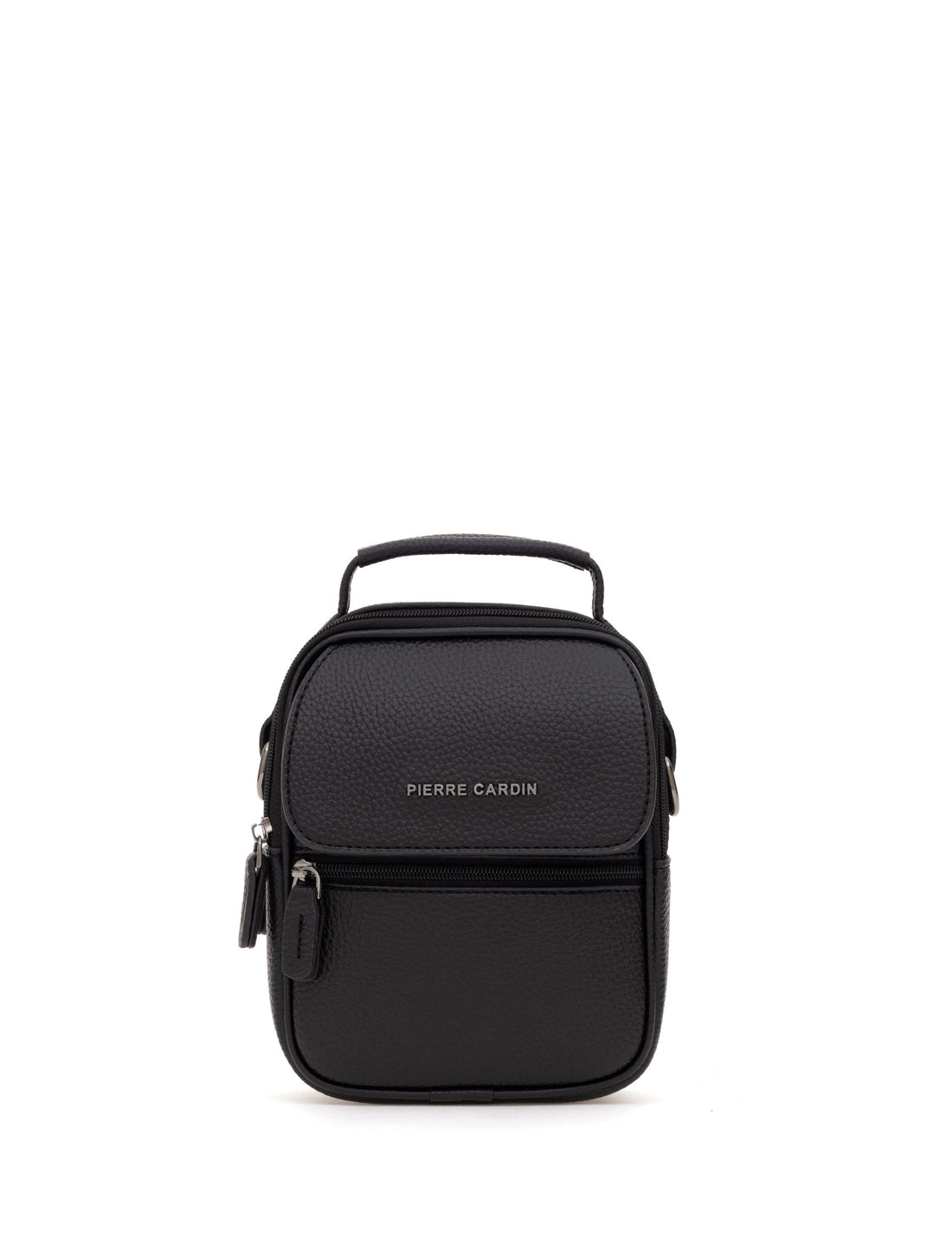 Men's Black Strap Handbag