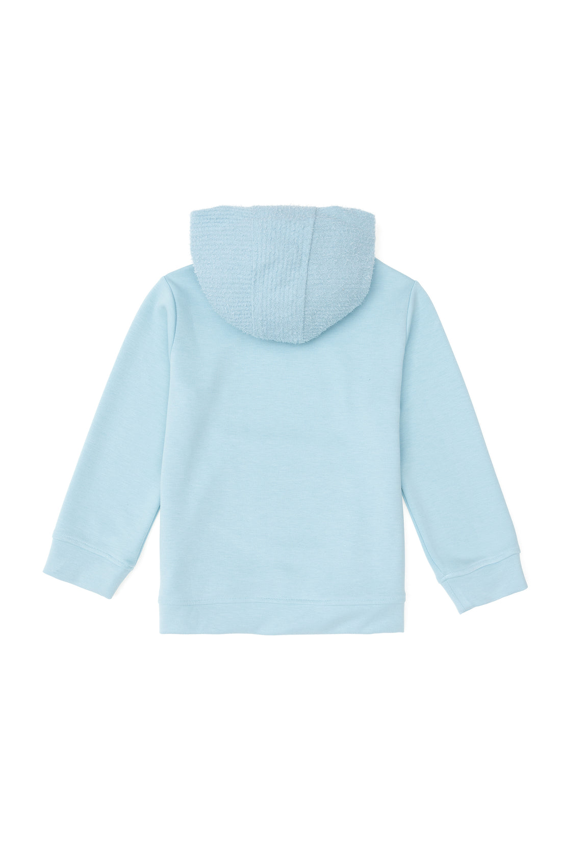 Girls' Water Green Hooded Sweatshirt