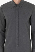 Men's Anthracite Long Sleeve Shirt