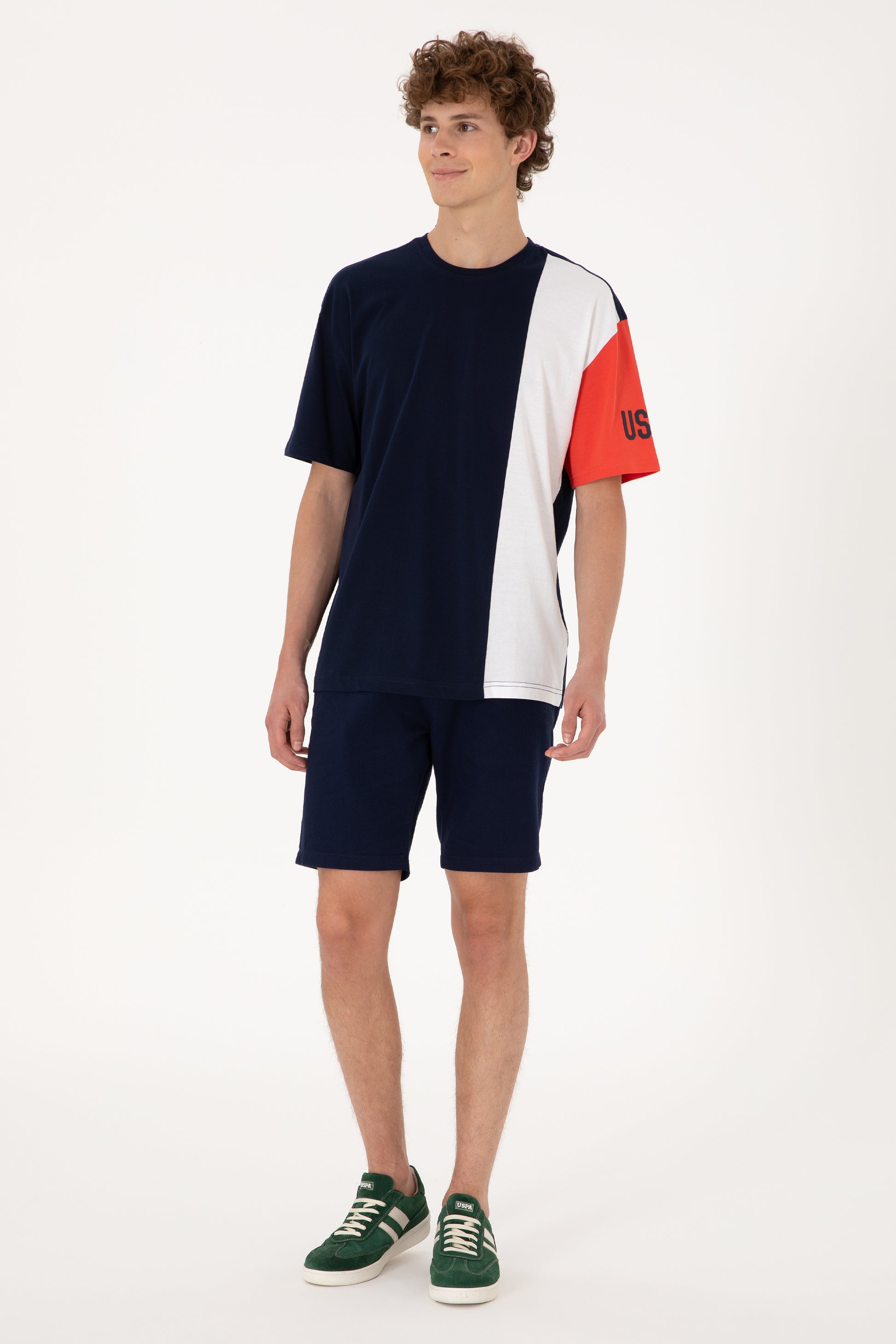Men's Comfort Fit Crew Neck Navy T-Shirt