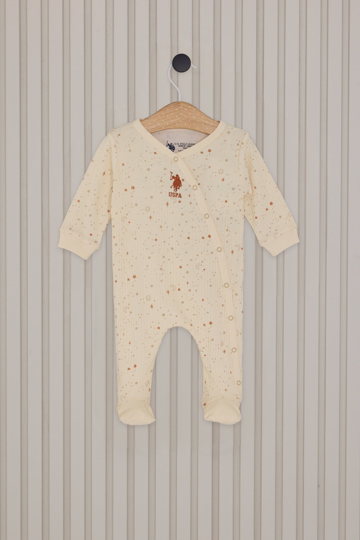 Baby Girl Cream Jumpsuit