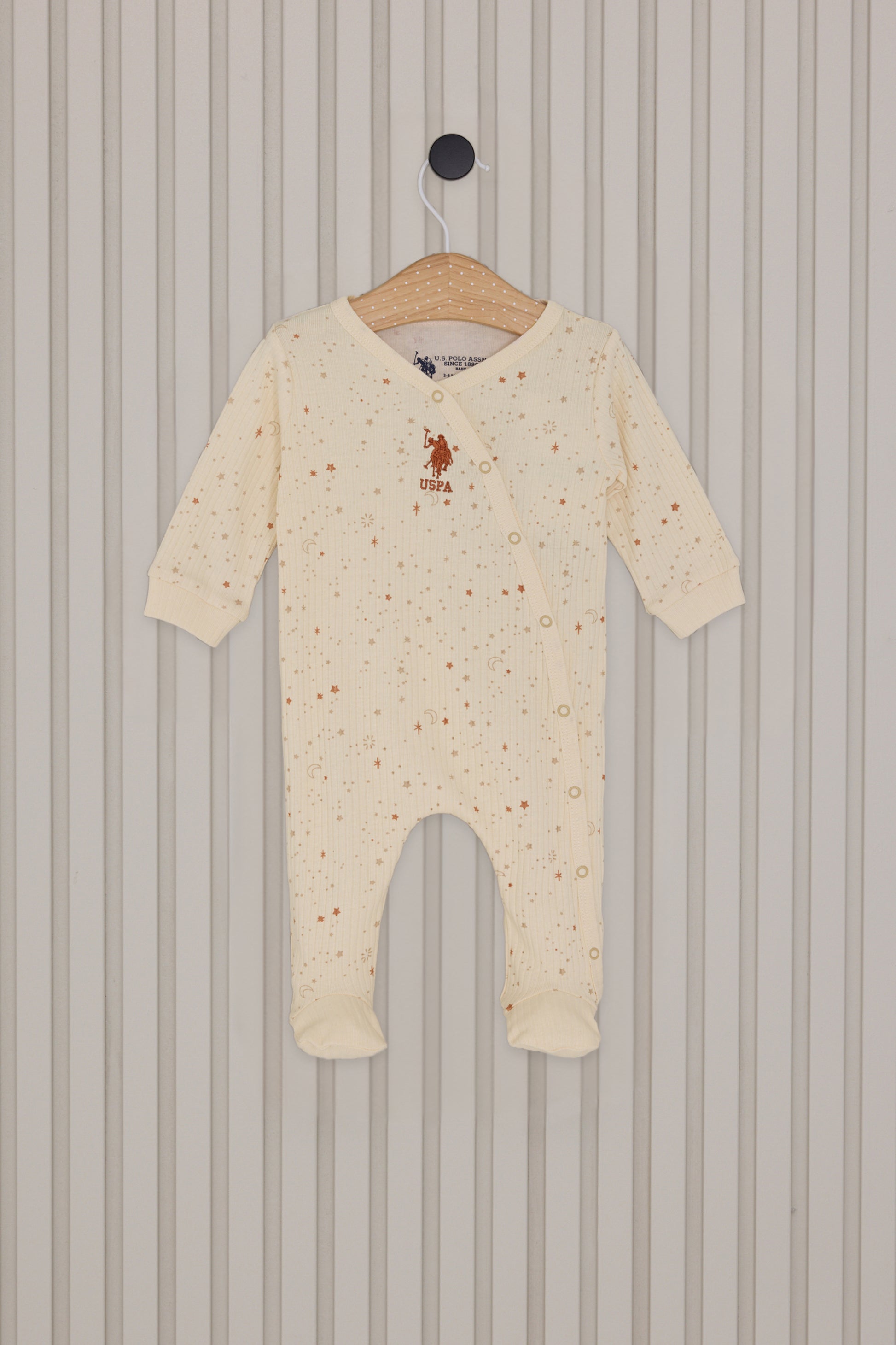 Baby Girl Cream Jumpsuit