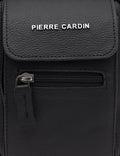 Men's Black Strap Handbag