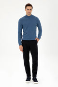 Men's Navy Blue Canvas Pants