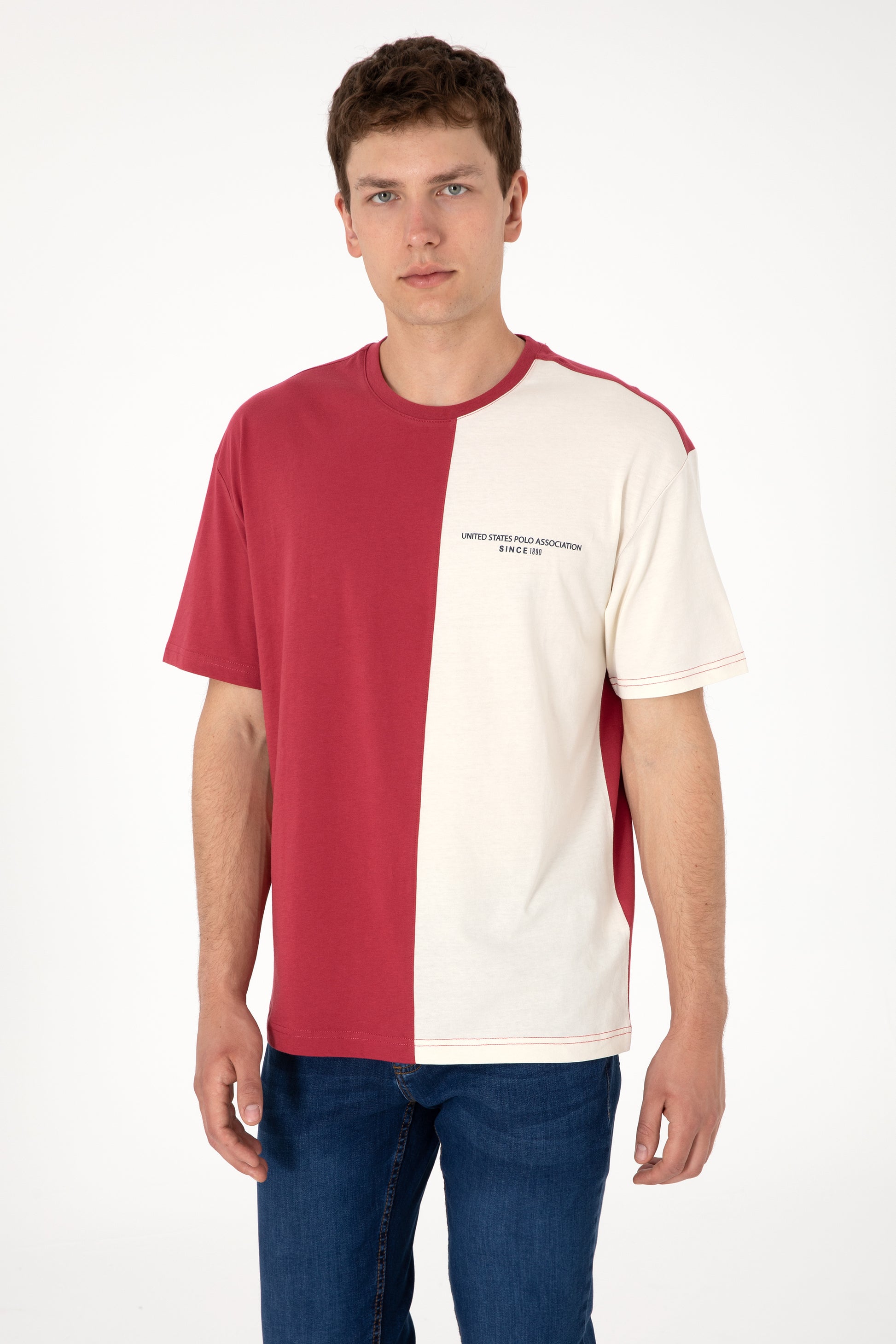 Men's Comfort Fit Crew Neck Cherry T-Shirt
