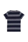 Boy's Navy Blue Basic T-Shirt