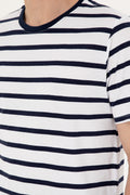 Men's Regular Fit Crew Neck White T-Shirt