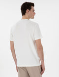 Ecru Regular Fit T-Shirt