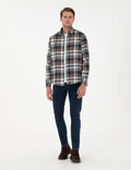 Brown Comfort Fit Lumberjack Shirt