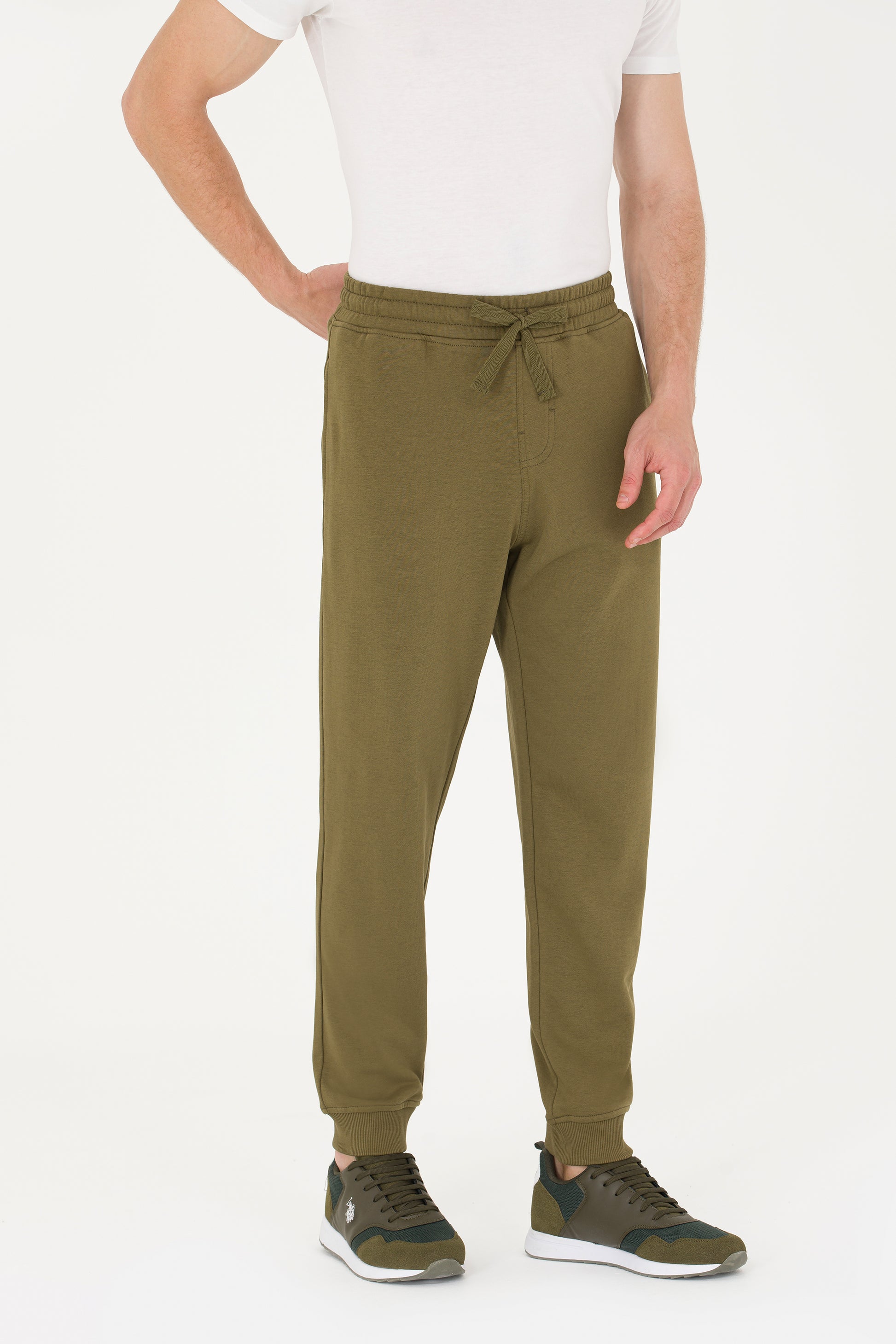 Men's Khaki Sweatpants