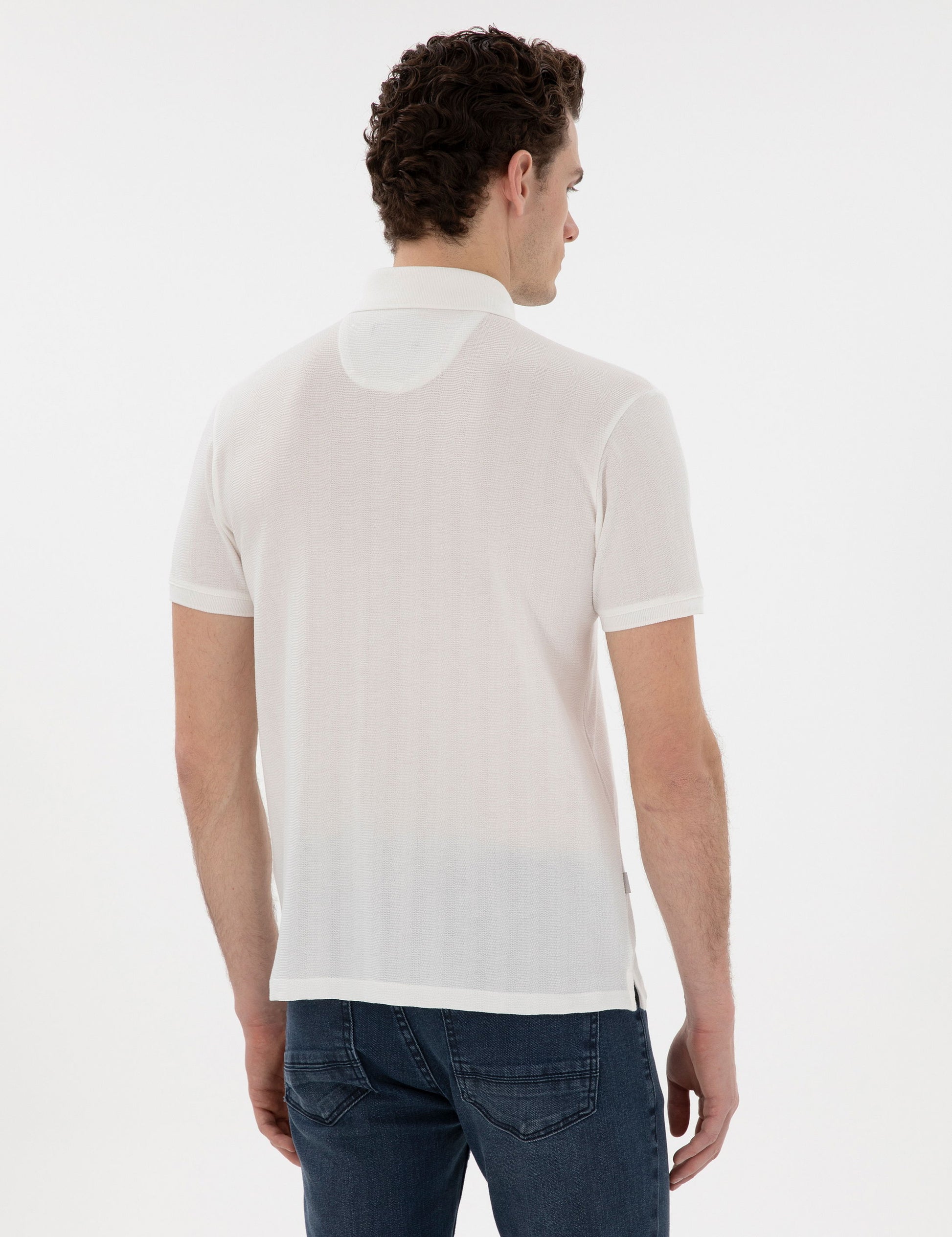 White Slim Fit T-Shirt