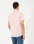 Orange Regular Fit Short Sleeve Shirt