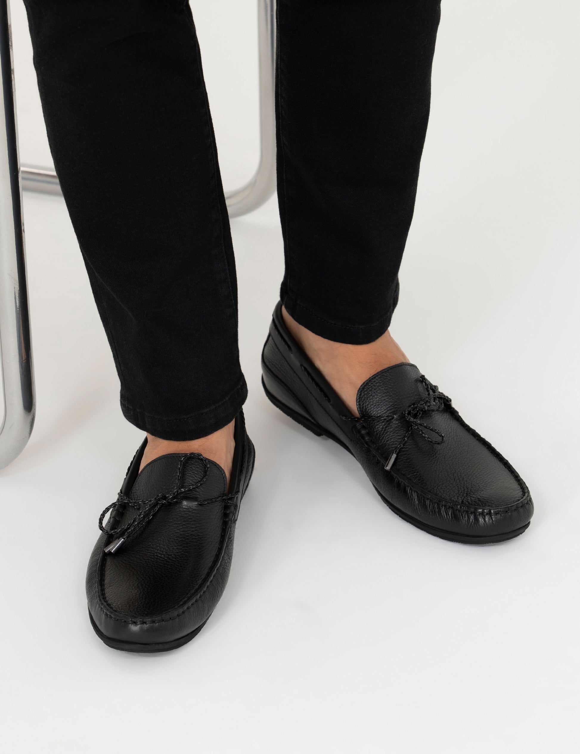 Black Loafer Shoes