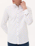 Light Green Slim Fit Long Sleeve Shirt