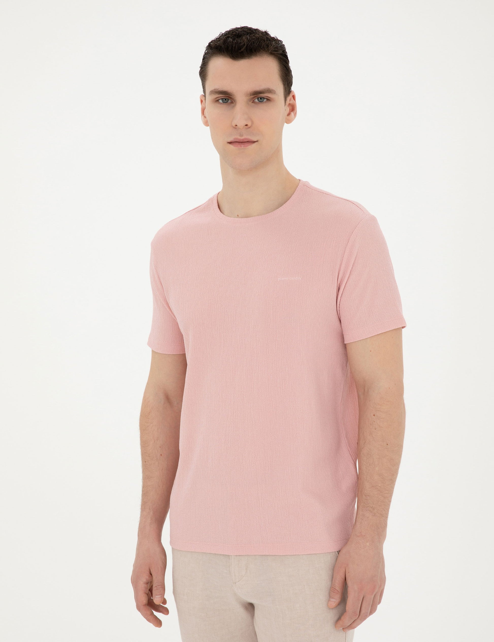 Pink Slim Fit T-Shirt