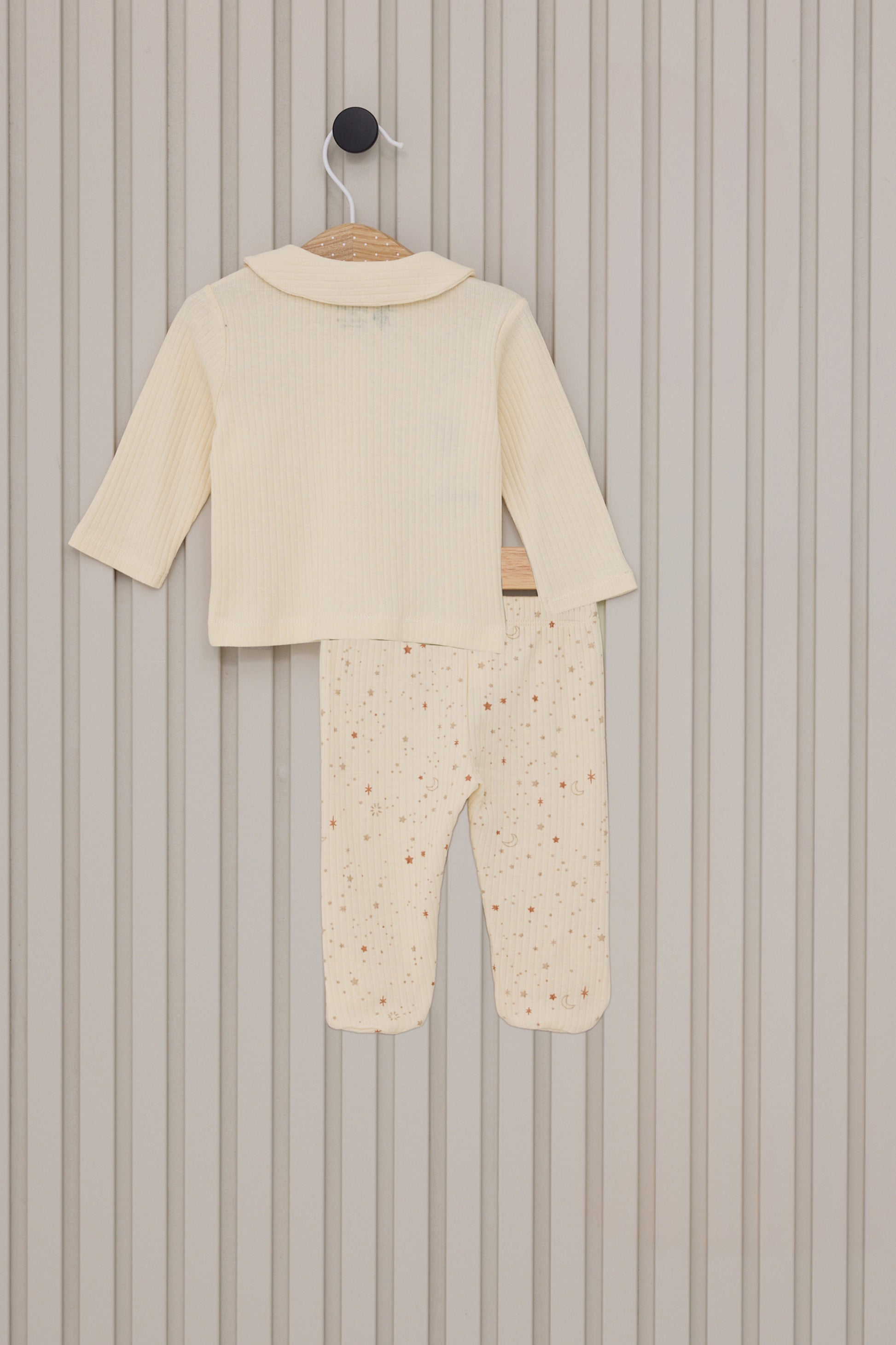 Baby Girl Cream Pajama Set