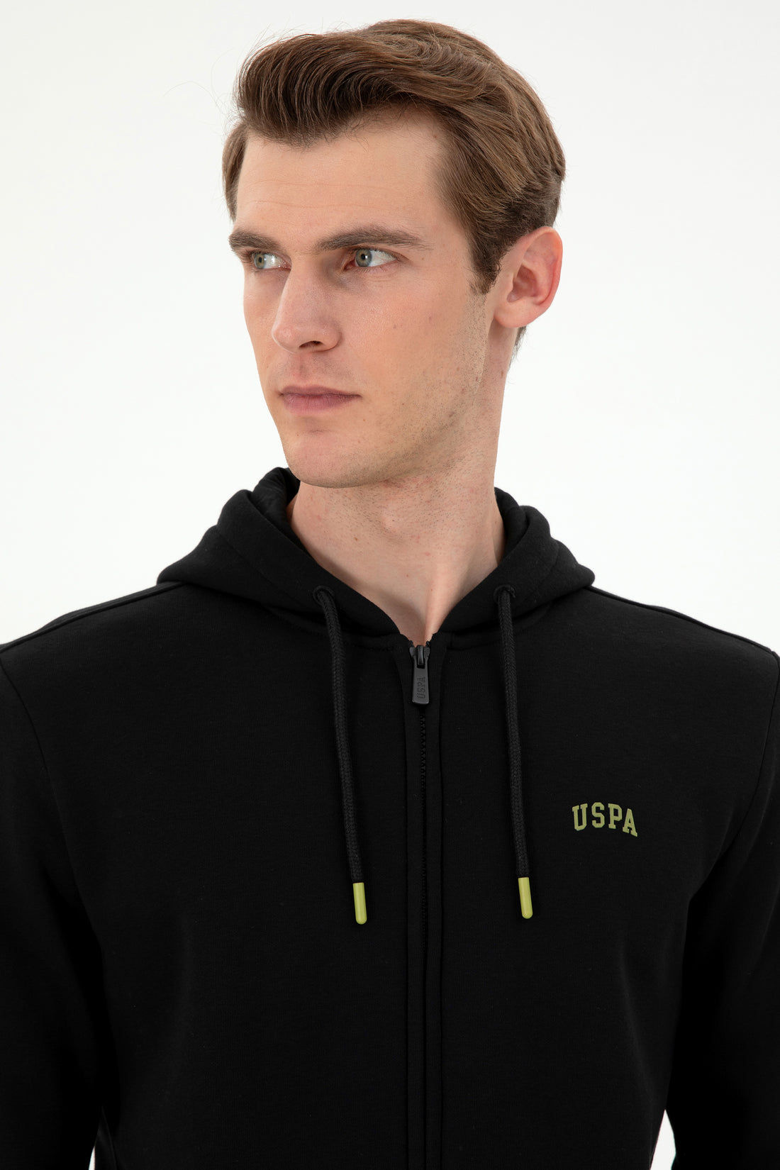Men's Black Knitted Cardigan