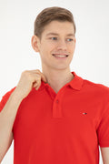 Men's Red Basic T-Shirt