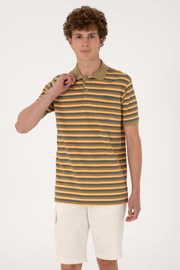 U.S. Polo Assn. - Men's Khaki T-Shirt