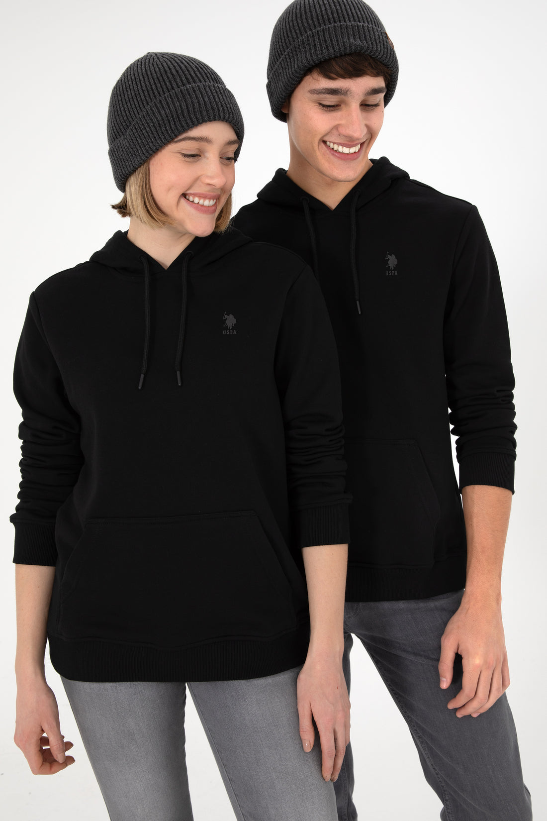 Men's Black Basic Sweatshirt