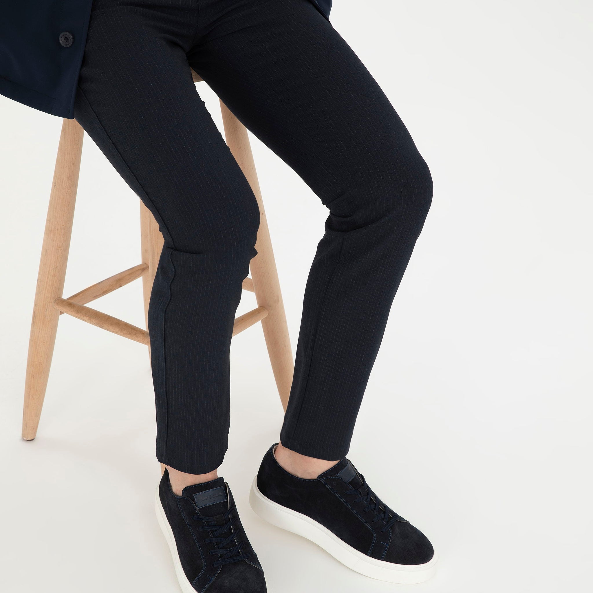 Navy Blue Casual Shoes