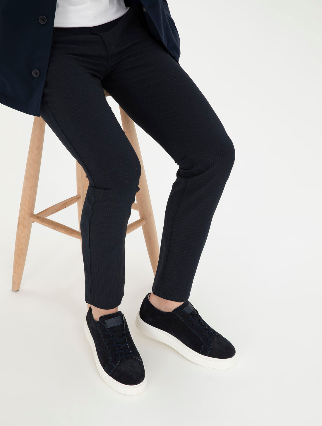 Navy Blue Casual Shoes