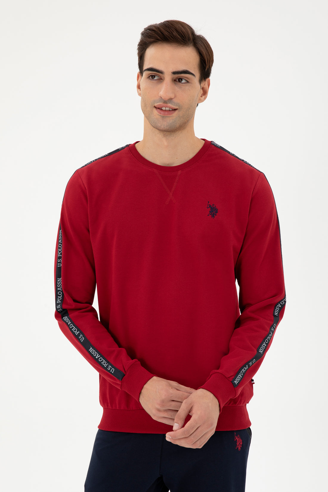 Men's Burgundy Pajama Set