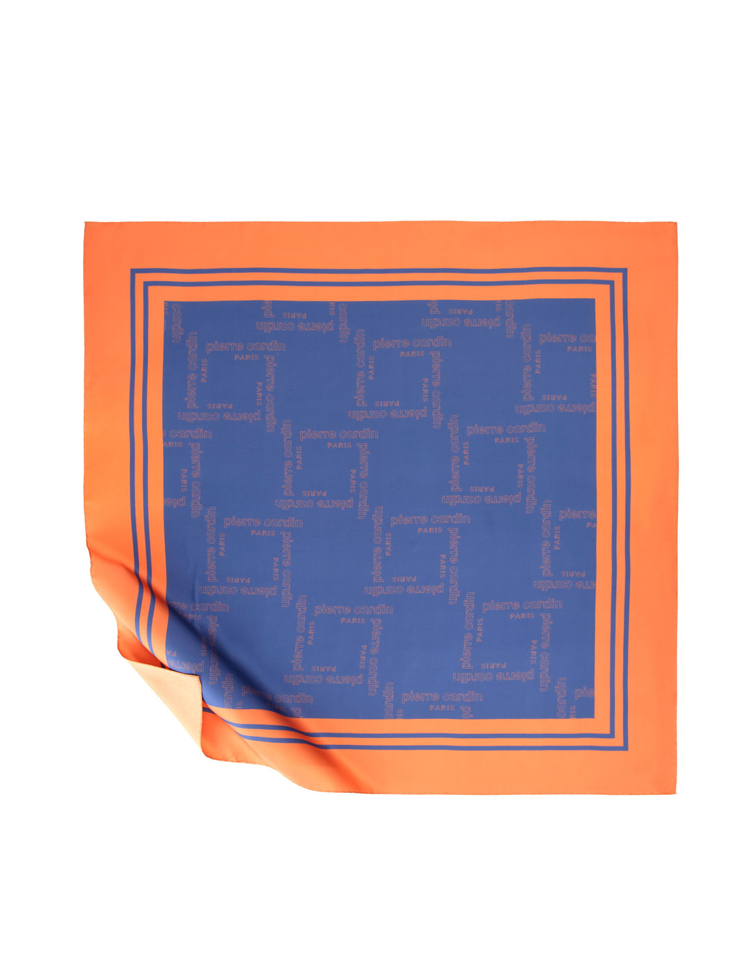 Orange Silk Scarf