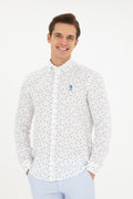 Men's Light Blue Long Sleeve Shirt
