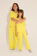 Girl's Peanut Green Sweatpants