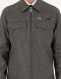 Anthracite Leather Jacket