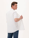 Khaki Comfort Fit Short Sleeve Shirt
