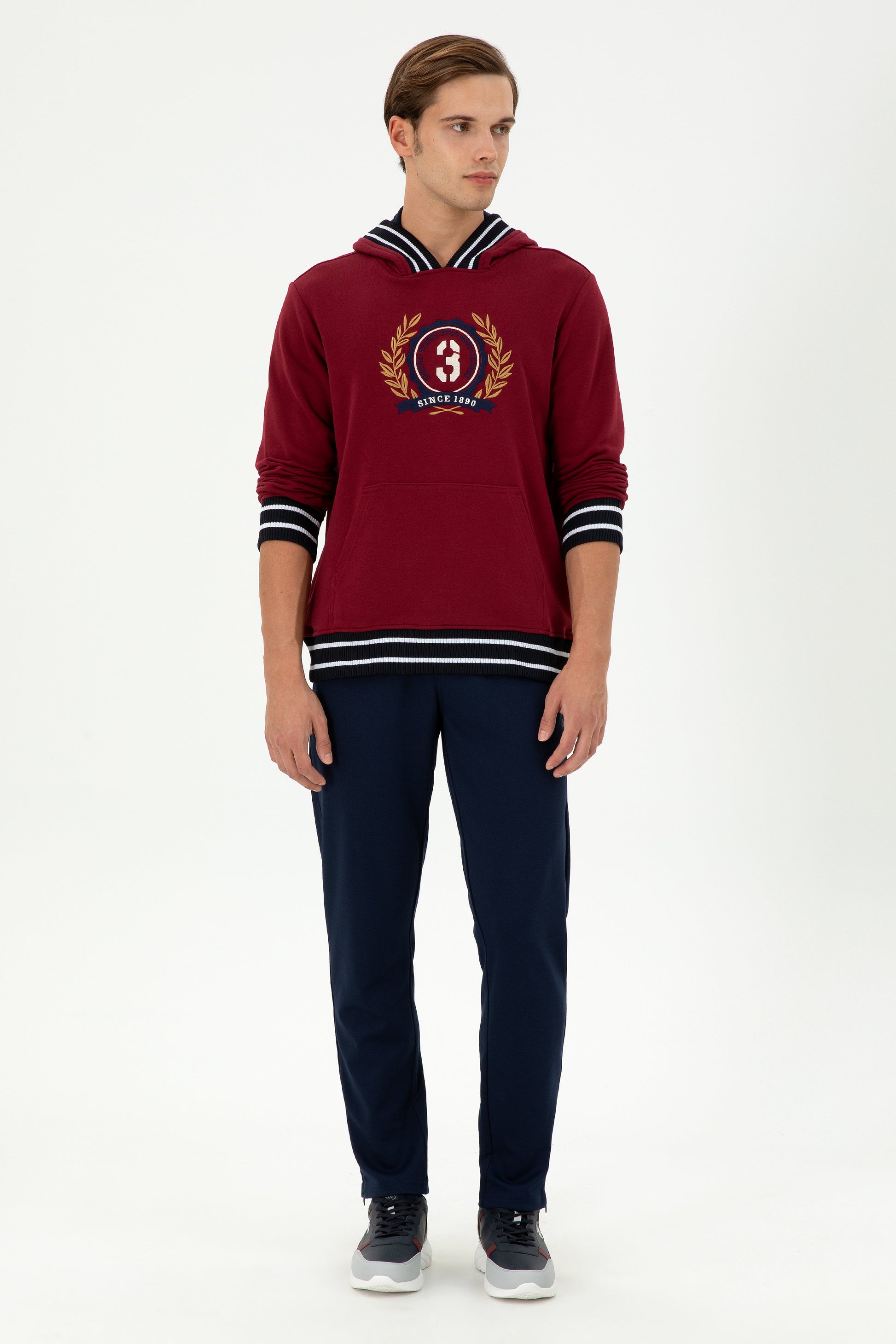 Men's Burgundy Sweatshirt