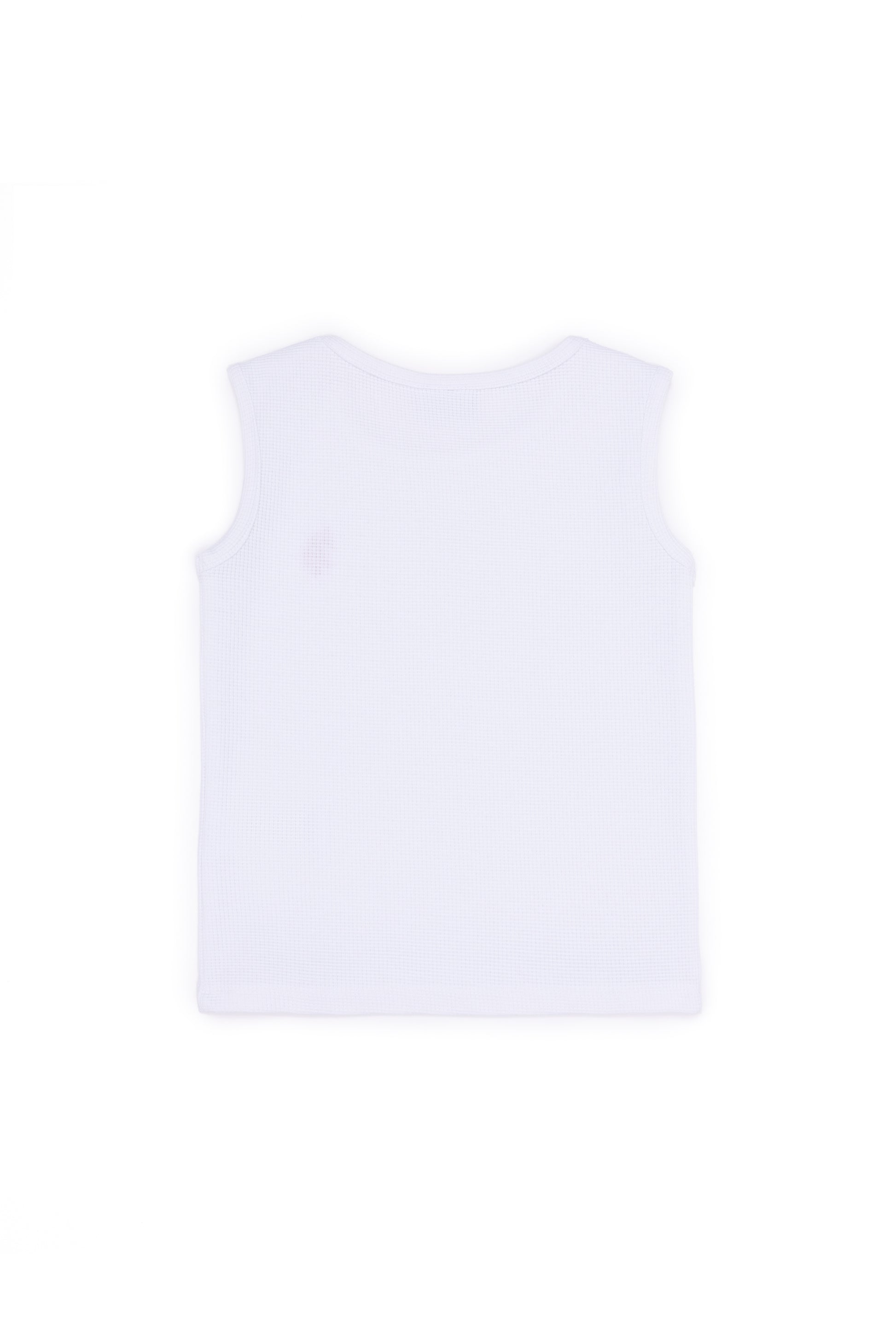 Kids White Tank Top