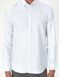 Blue Slim Fit Long Sleeve Shirt