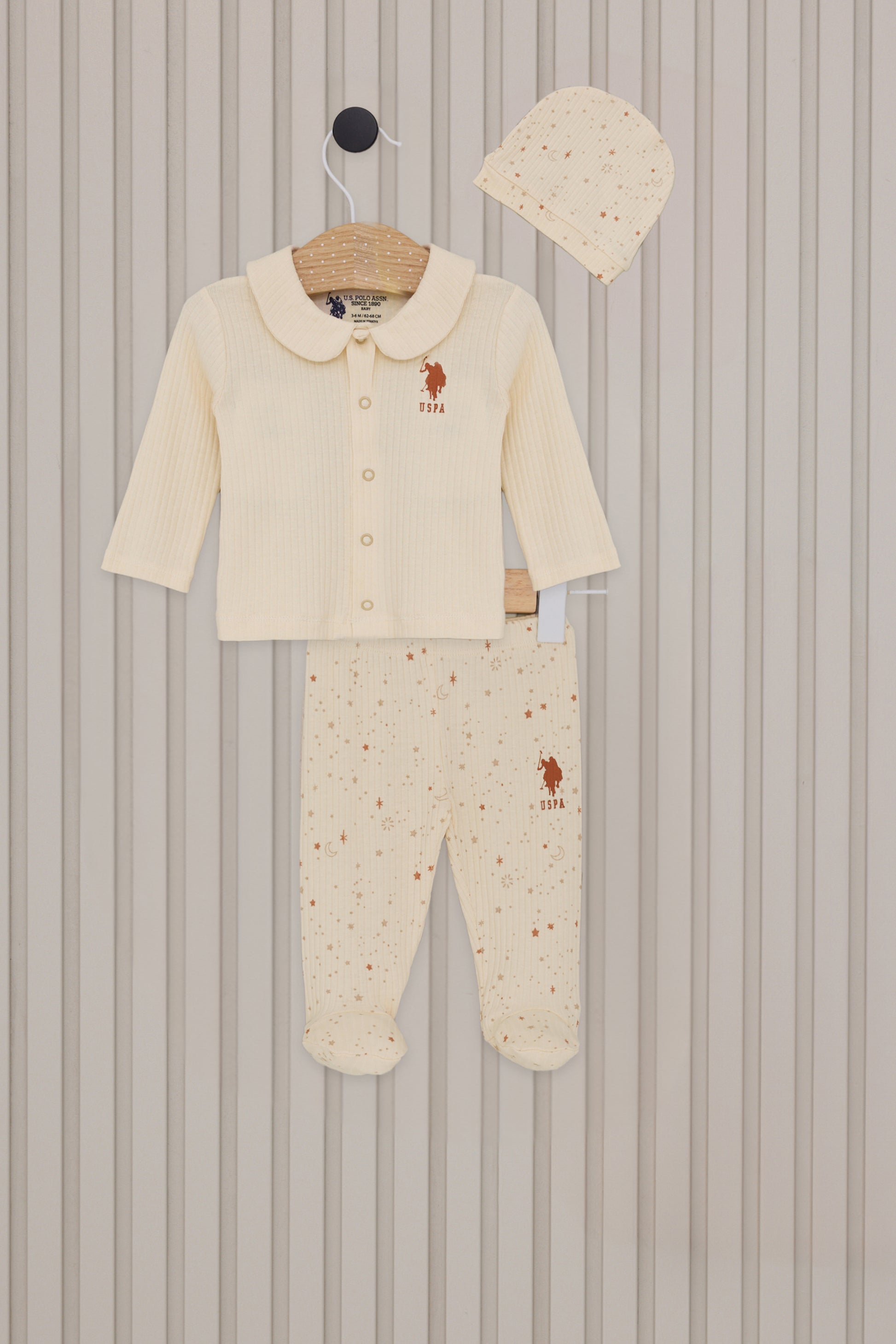 Baby Girl Cream Pajama Set