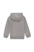 Boy's Grey Melange Basic Sweatshirt
