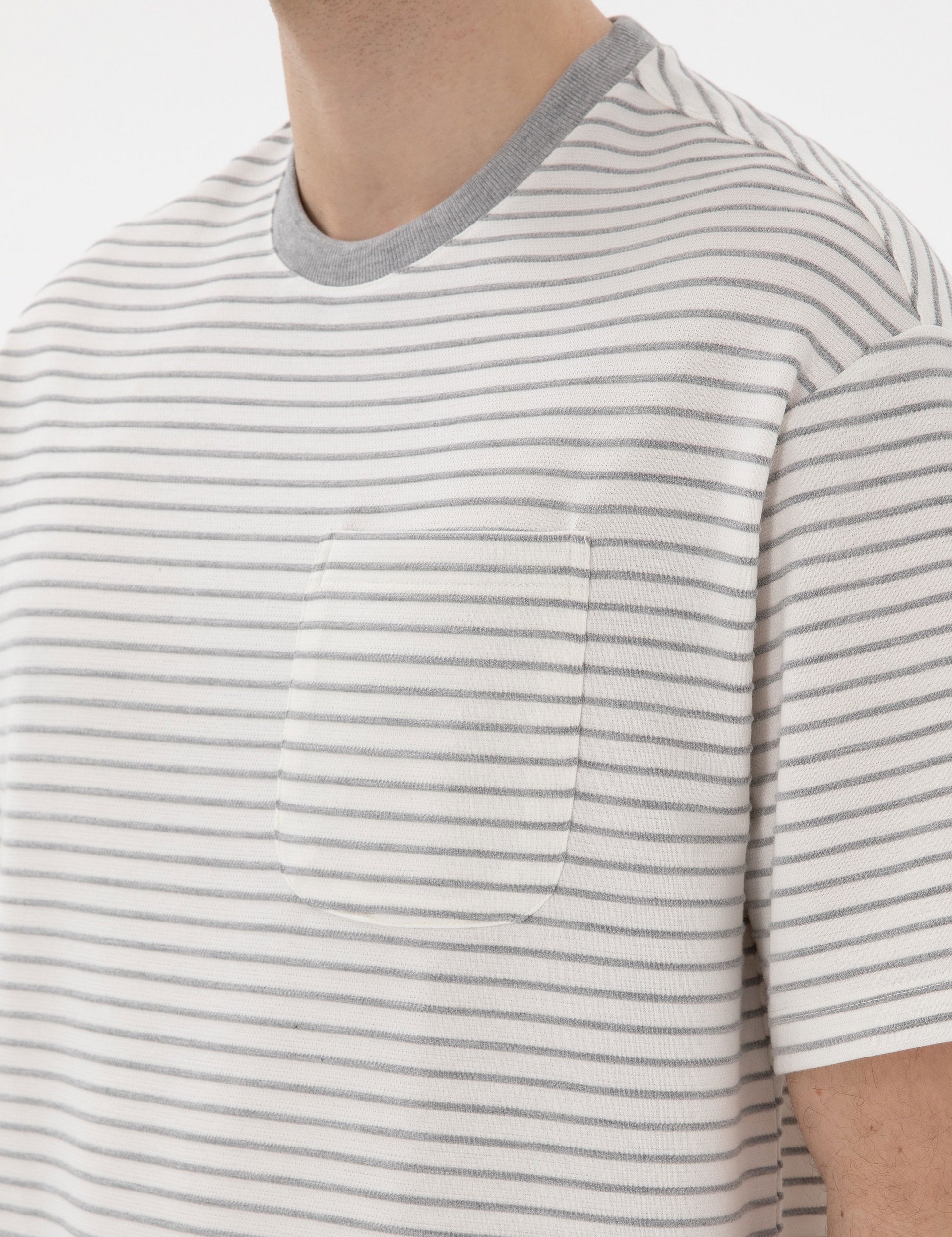 Ecru Comfort Fit T-Shirt