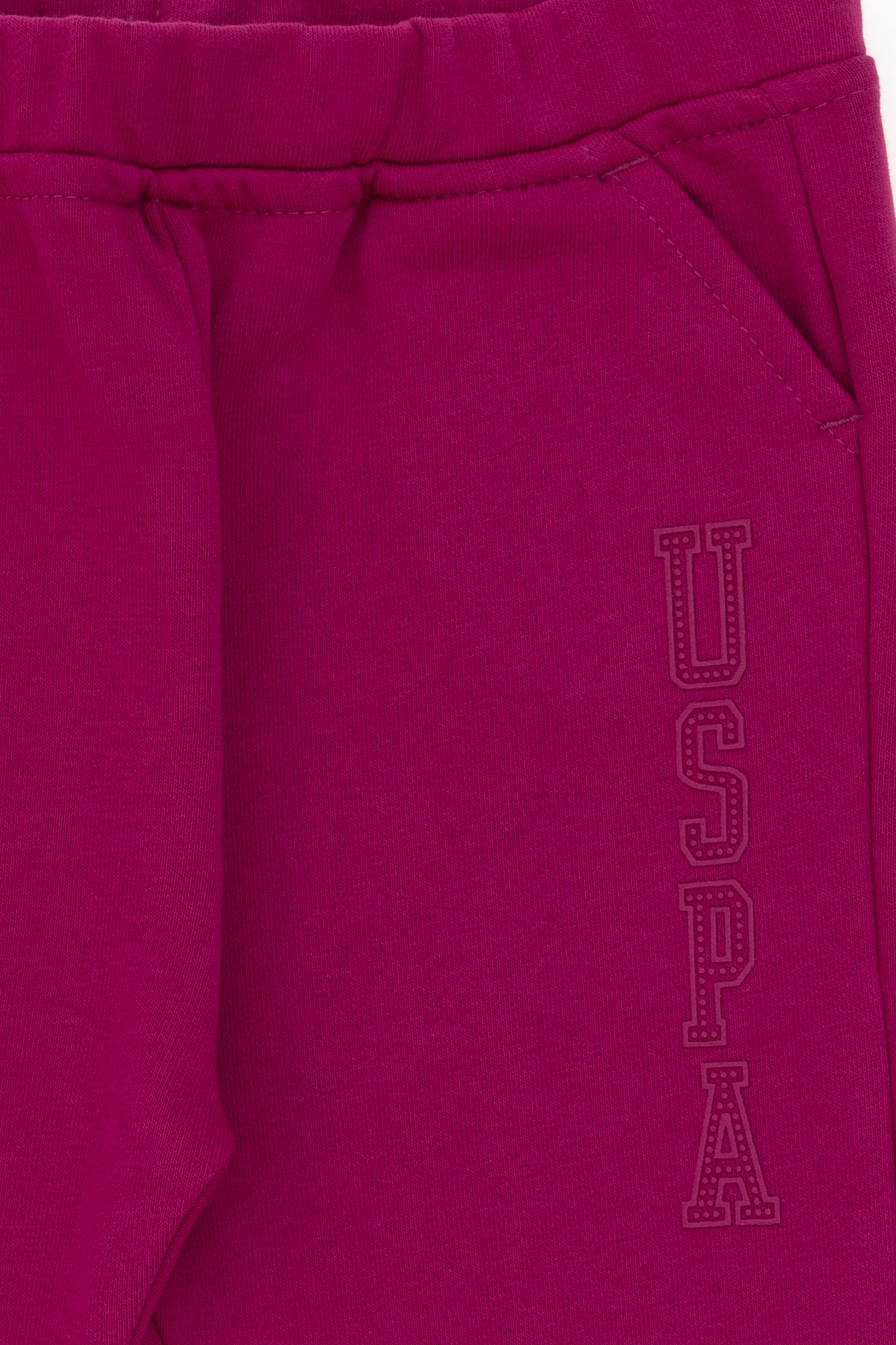 Baby Girl Fuchsia Sweatpants