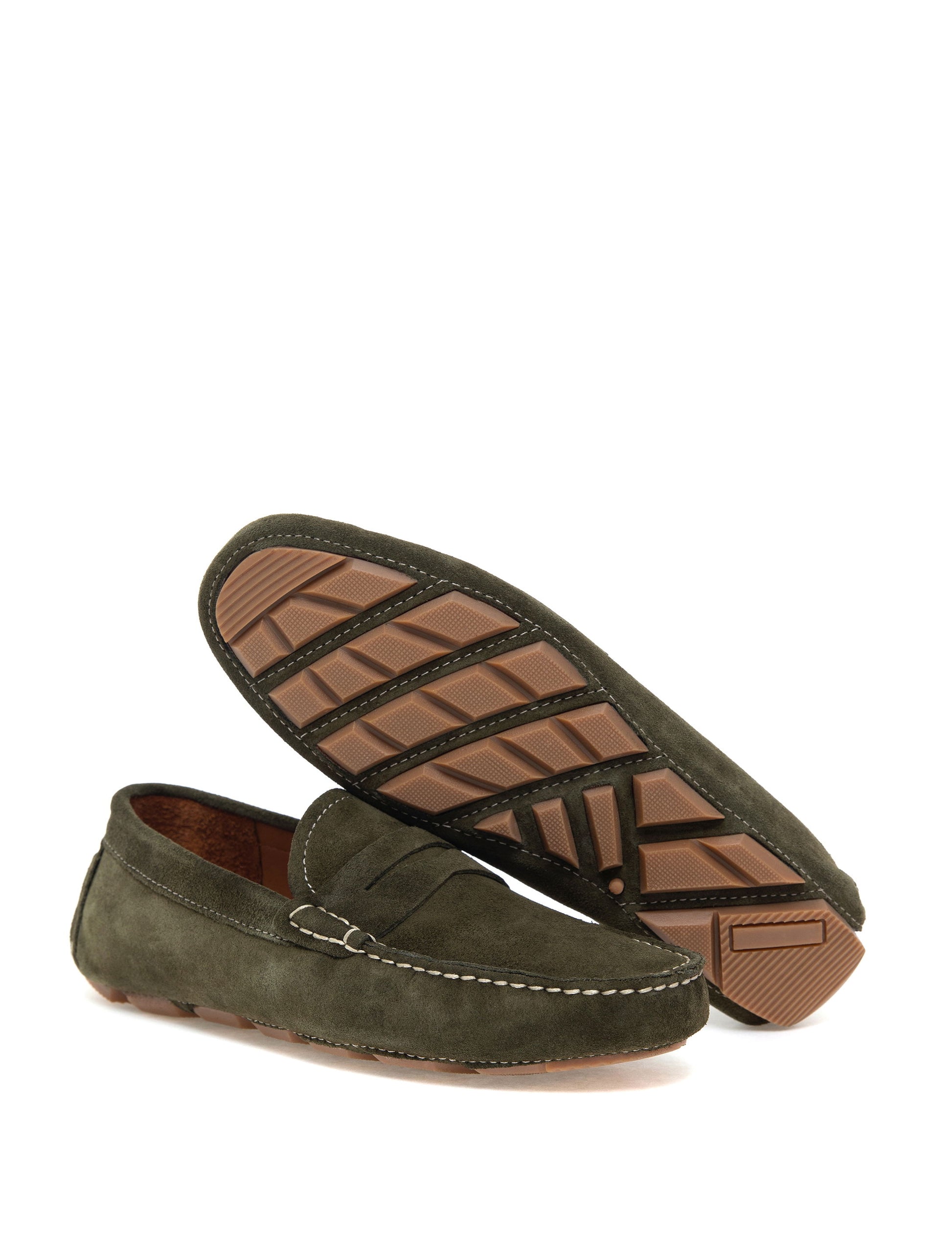 Green Loafer Shoes