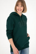 Men's Dark Green Basic Sweatshirt