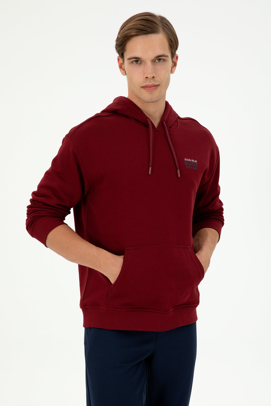 Men's Burgundy Sweatshirt