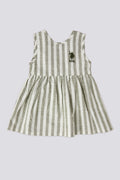 Baby Girl Stone Striped Dress Suit