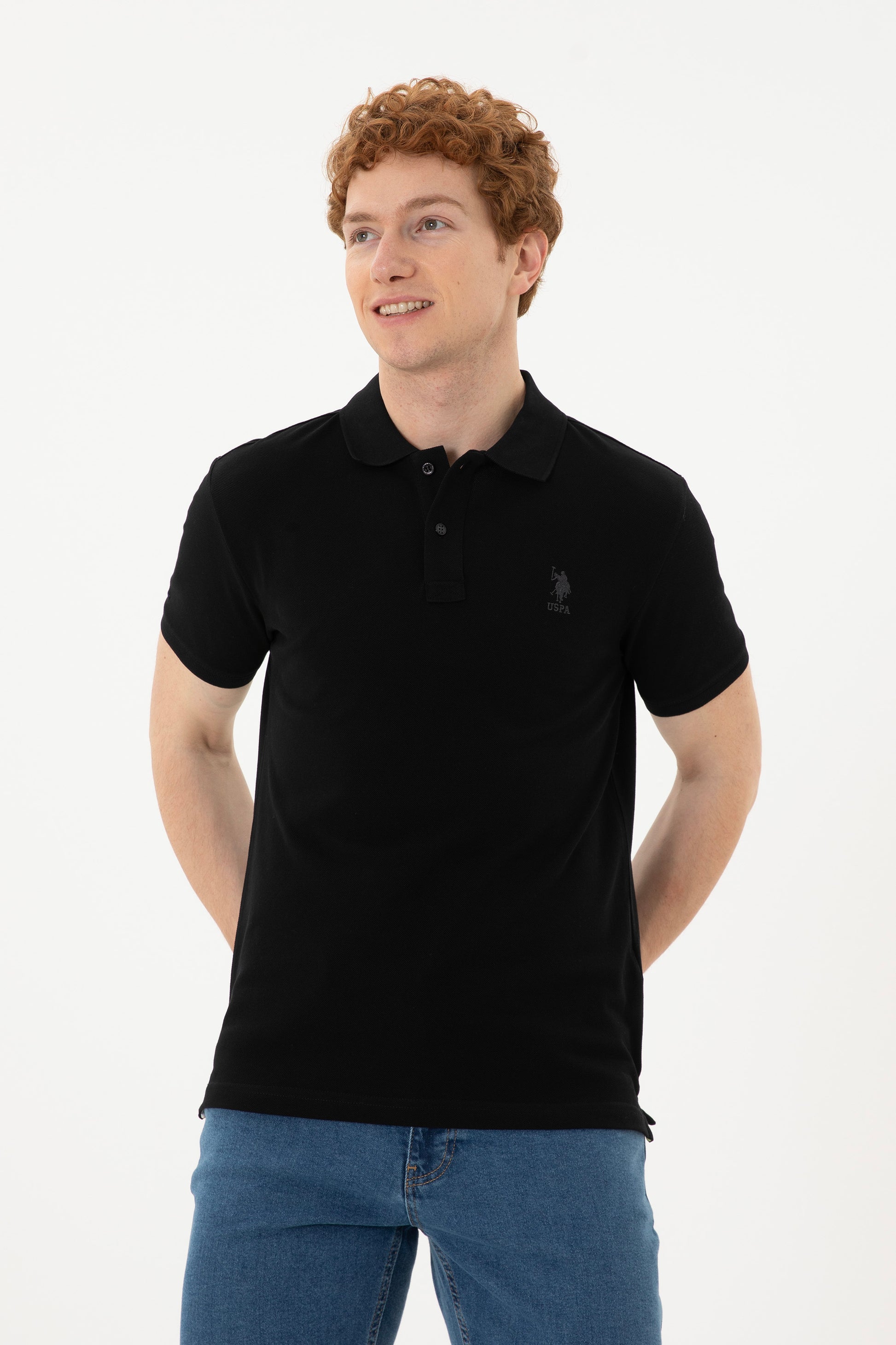 Men's Black Basic T-Shirt