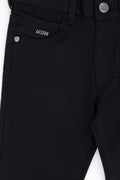 Girl's Black Canvas Pants