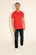 Men's Red Basic T-Shirt