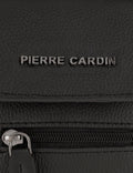 Men's Black Strap Handbag